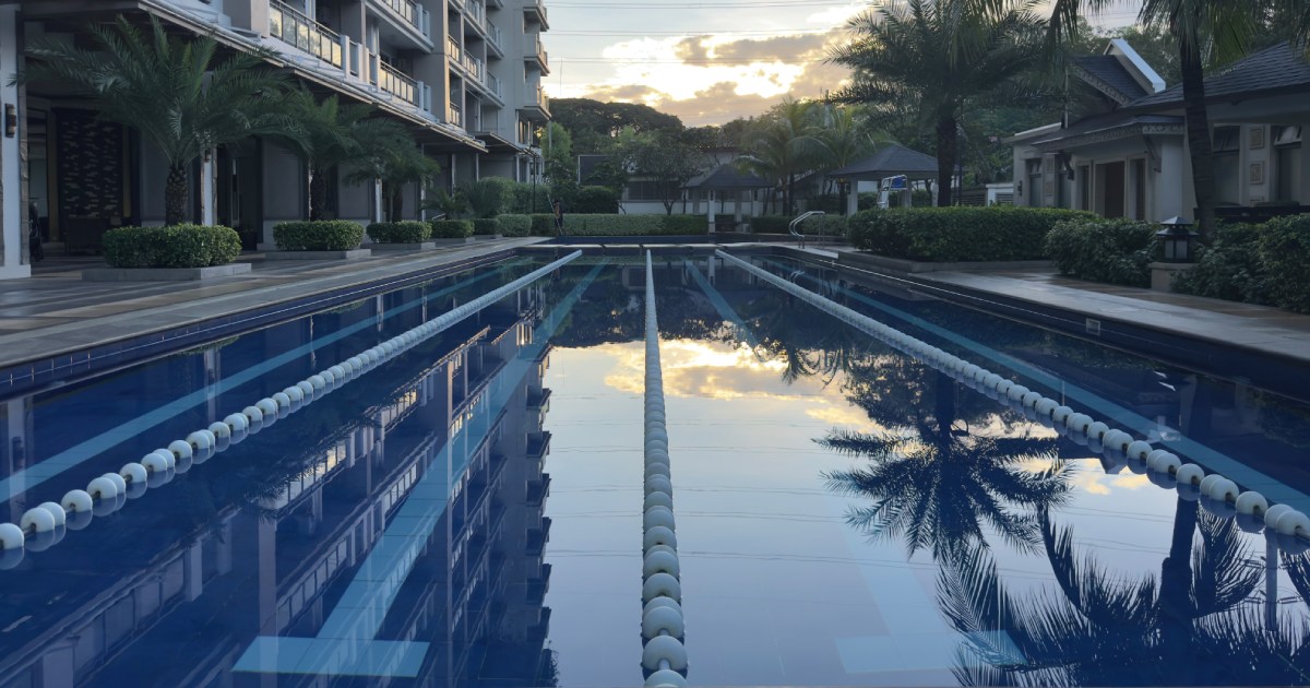 Freediving pool training in Metro Manila